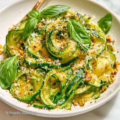 Salade Courgettes Laurent Mariotte pour 4 Fiche recette