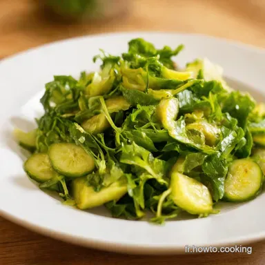 Cette Salade de Concombres UltraFra&icirc;che Si Facile Mon Secret Fiche recette