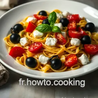 Salade de P&acirc;tes &agrave; la Proven&ccedil;ale : Une Recette &Eacute;t&eacute; Savoureuse et Facile Fiche recette