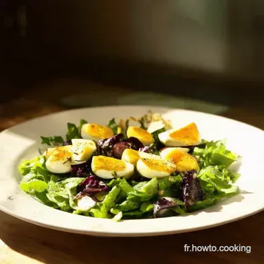 Salade Ni&ccedil;oise potager facile Un rayon de soleil dans lassiette Fiche recette