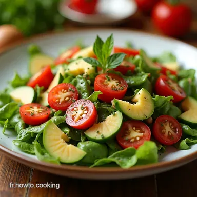 Salades Compos&eacute;es Ma Salade Ni&ccedil;oise Nouvelle Vague Fiche recette