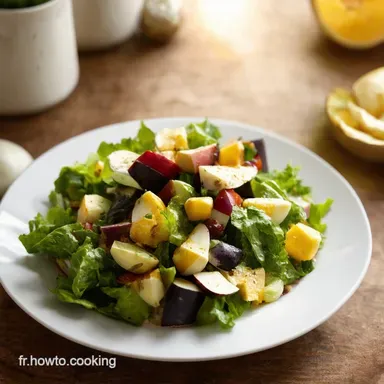 Salade Ni&ccedil;oise Revisitee Recette Salade Un Zeste de Soleil Facile Fiche recette