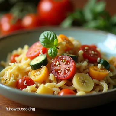 Salade de P&acirc;tes Orzo au Feta Facile Ma Recette Soleil Fiche recette