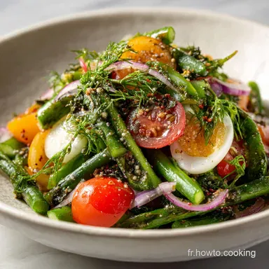 Salade Pi&eacute;montaise Traditionnelle pour 5 Personnes Fiche recette