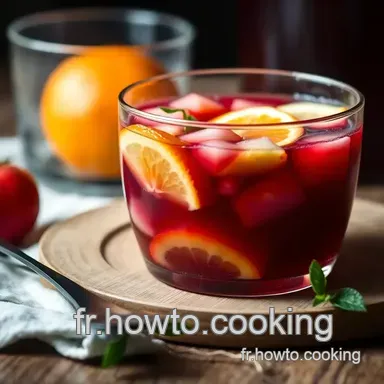 Sangria Classique &agrave; la Espanole : Recette Facile et Fruit&eacute; Fiche recette