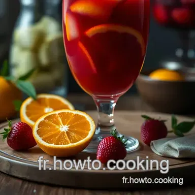 Sangria de Fiesta: Ma Recette Rafra&icirc;chissante! Fiche recette