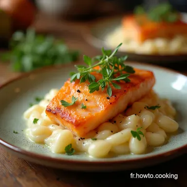 Saumon Beurre Blanc aux Œufs de Truite Recette Facile et Élégante Fiche recette