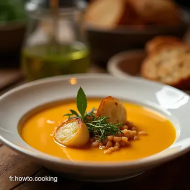 Recette Soupe &agrave; lOignon Gratin&eacute;e Le Secret dun Chef Fiche recette