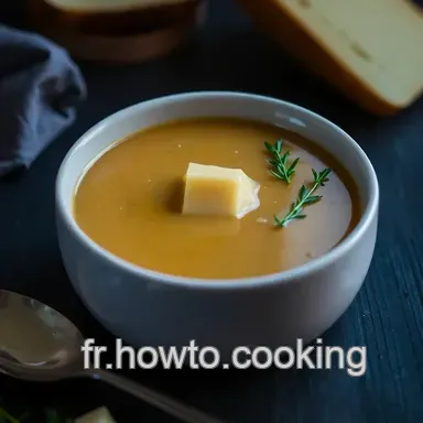 La Soupe de Chou-Fleur R&ocirc;ti au Cheddar : Un Plat R&eacute;confortant pour les Soir&eacute;es d'Hiver Fiche recette