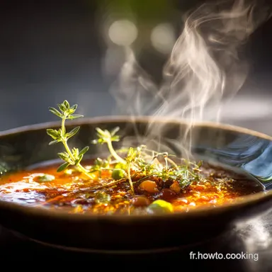 Soupe Minceur Br&ucirc;le Graisse Recette UltraSavoureuse et D&eacute;tox Fiche recette