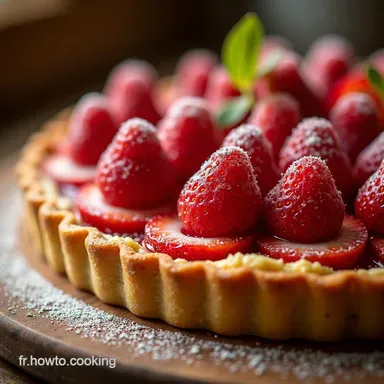 Tarte aux Fraises Sans Cuisson Mon Secret Estival Fiche recette