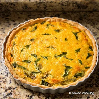 Tarte Estivale L&eacute;gumes Jardin La Recette Facile du Jardinier Fiche recette