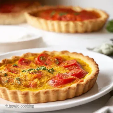 Tarte Tomate Moutarde Facile LAp&eacute;ro Chic &agrave; la Fran&ccedil;aise Fiche recette