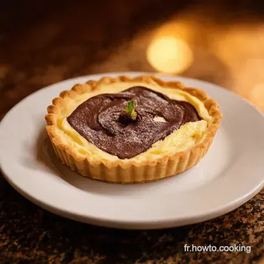 Tarte P&acirc;ques Chocolat Blanc Un Tourbillon de Saveurs Pascal Fiche recette