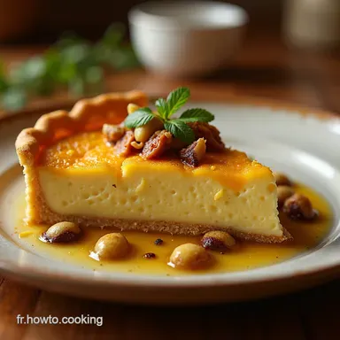 Tarte à la Courge Épicée Maison Pâte Brisée Croustillante Fiche recette