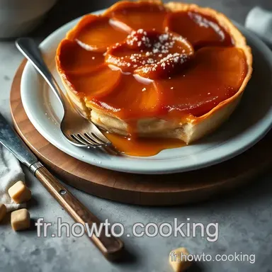 Tarte Tatin au Caramel : Un D&eacute;lice Fran&ccedil;ais! Fiche recette
