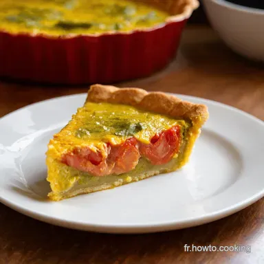 Tarte Thon Tomate Moutarde Ma Recette Facile et Gourmande Fiche recette