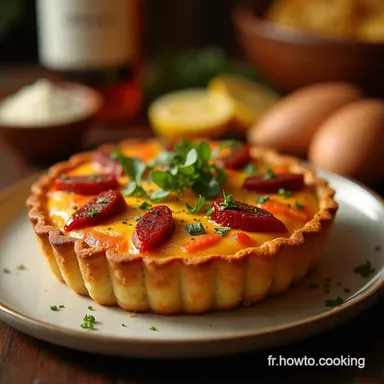 Tartinade de Chorizo Express Recette Apéro Dînatoire Facile Fiche recette