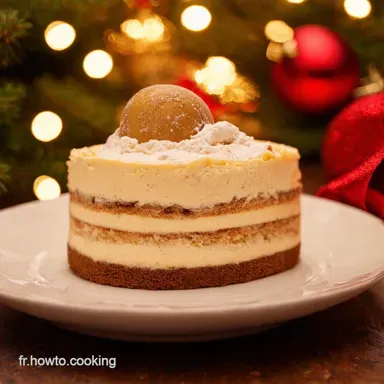 Tiramisu en Sph&egrave;res Glac&eacute;es No&euml;l Chic et Facile Fiche recette