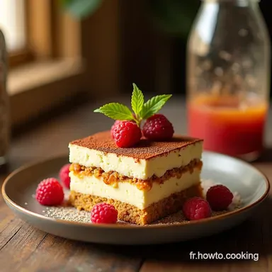 Tiramisu Abricot Passion Framboise Recette Été Facile Fiche recette