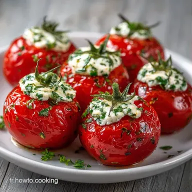 Tomates Cerises Farcies en 20 Minutes Fiche recette