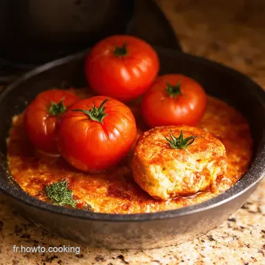 Tomates Farcies Airfryer Ma Recette M&eacute;diterran&eacute;enne Facile Fiche recette