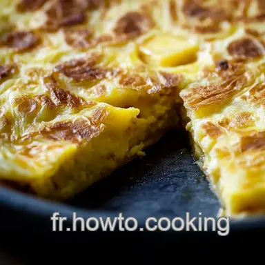 Tortilla Espa&ntilde;ola: Recette Authentique &agrave; la Maison Fiche recette