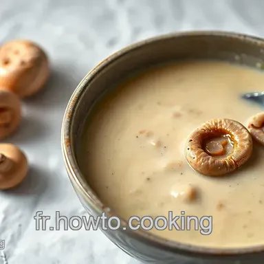 Velout&eacute; de Champignons: Ma Recette R&eacute;confortante & Facile!