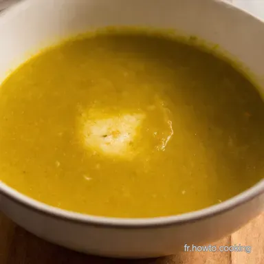 Soupe Recette Courgette Facile Le Velout&eacute; d&Eacute;t&eacute; de Mamie Fiche recette
