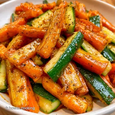 Wok Courgettes Carottes en 25 Minutes Fiche recette