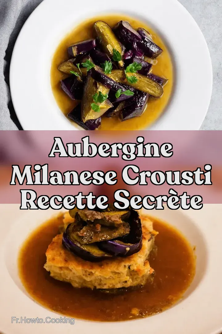 Aubergine Milanese Crousti Recette Secr&egrave;te