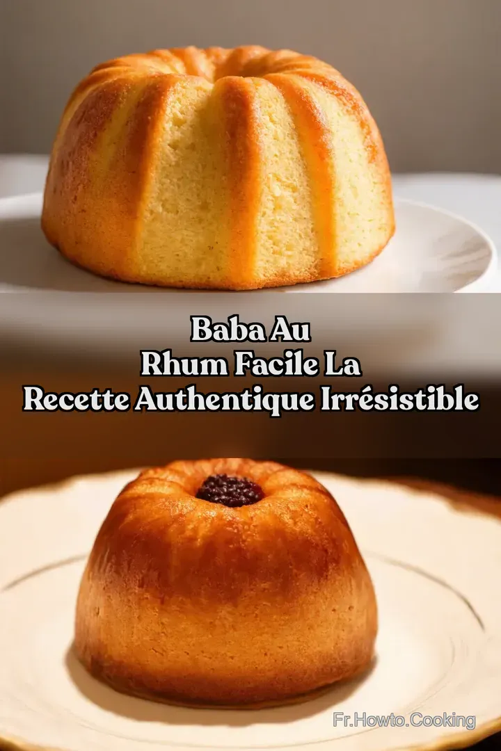 Baba au Rhum Facile La Recette Authentique Irr&eacute;sistible