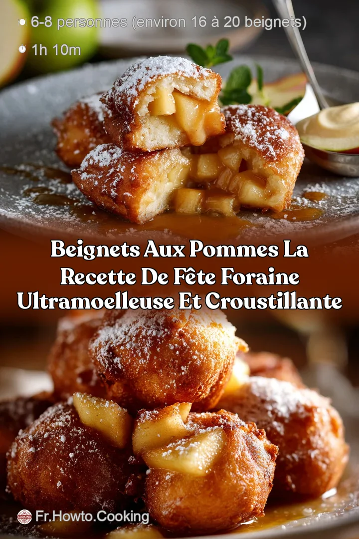 Beignets aux Pommes La recette de f&ecirc;te foraine ultramoelleuse et croustillante