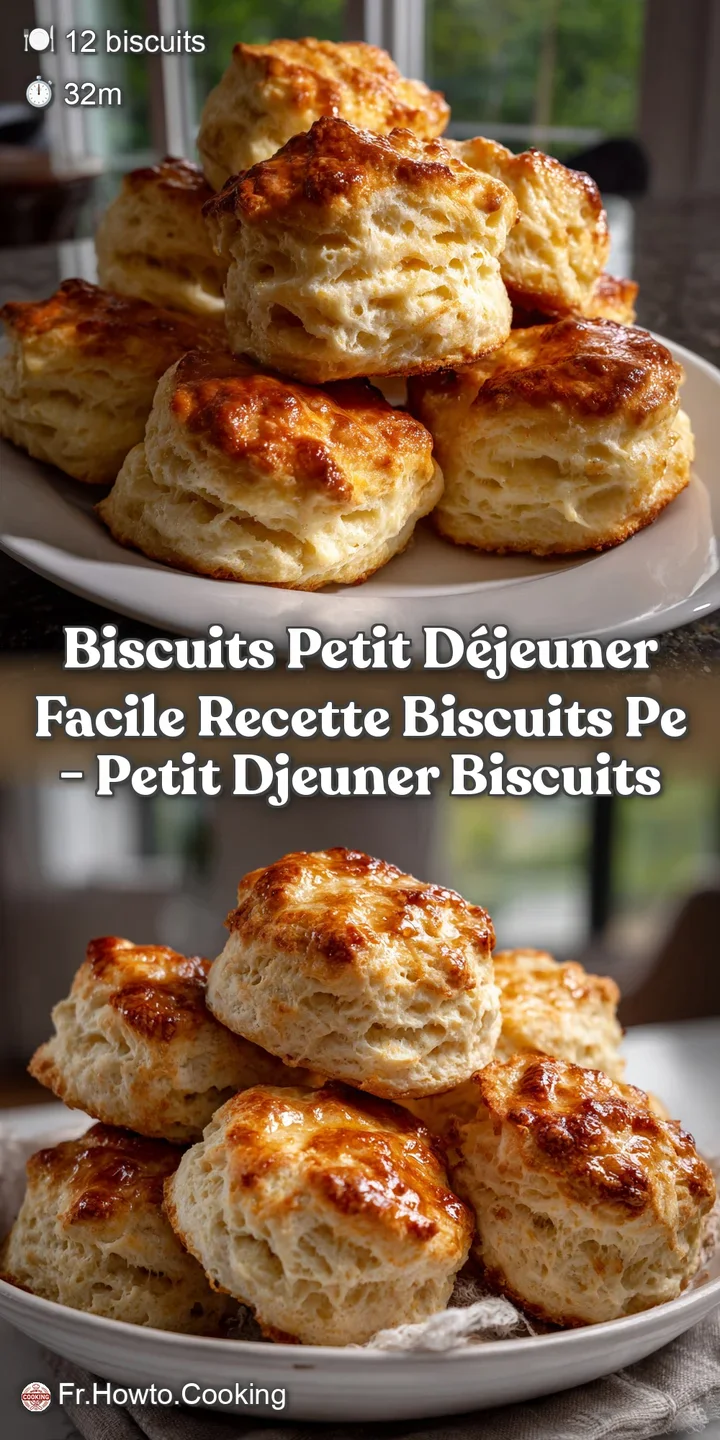 Biscuits petit d&eacute;jeuner facile Recette biscuits pe - Petit Djeuner Biscuits