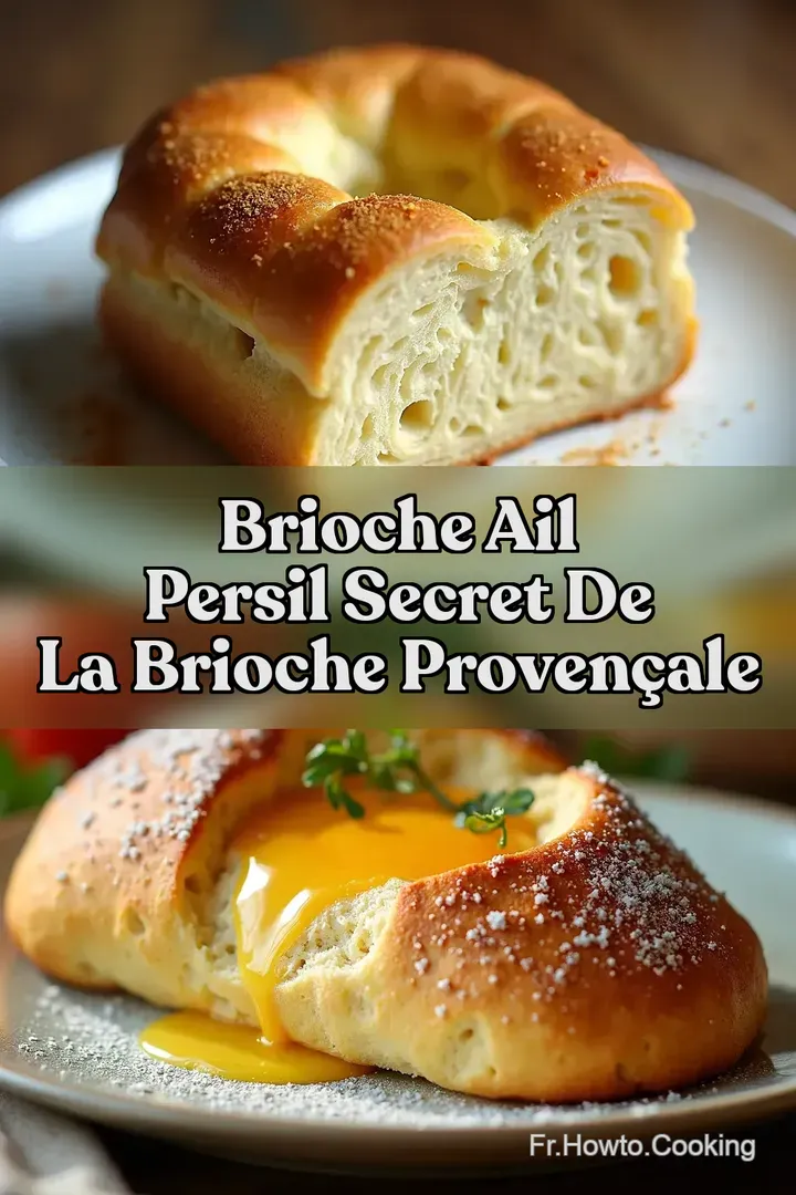 Brioche Ail Persil Secret de la Brioche Proven&ccedil;ale