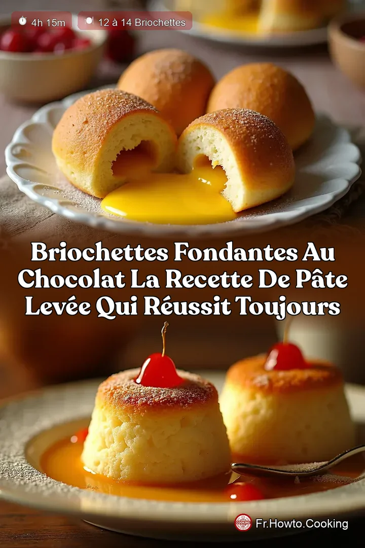 Briochettes Fondantes au Chocolat La Recette de Pâte Levée Qui Réussit Toujours