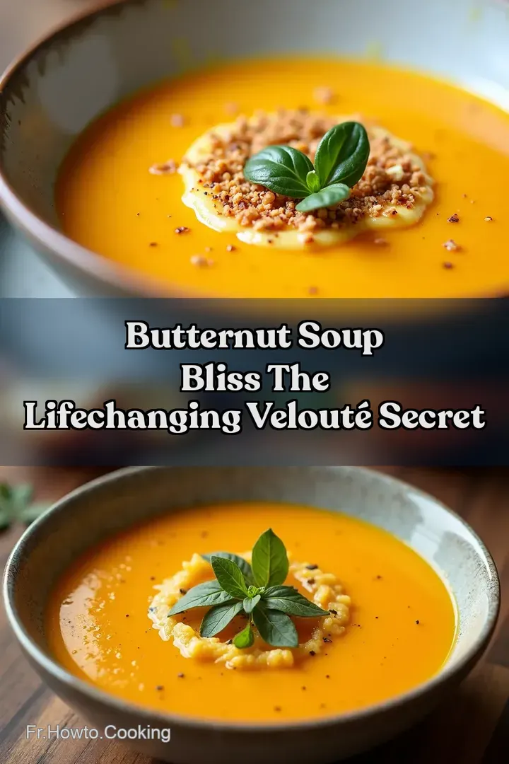 Butternut Soup Bliss The LifeChanging Velout&eacute; Secret