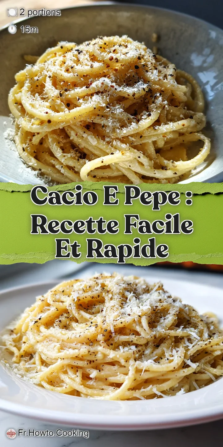 Aromatic steam rising from cacio e pepe pasta, coated in rich, pecorino romano cheese and cracked black pepper. Creamy and...
