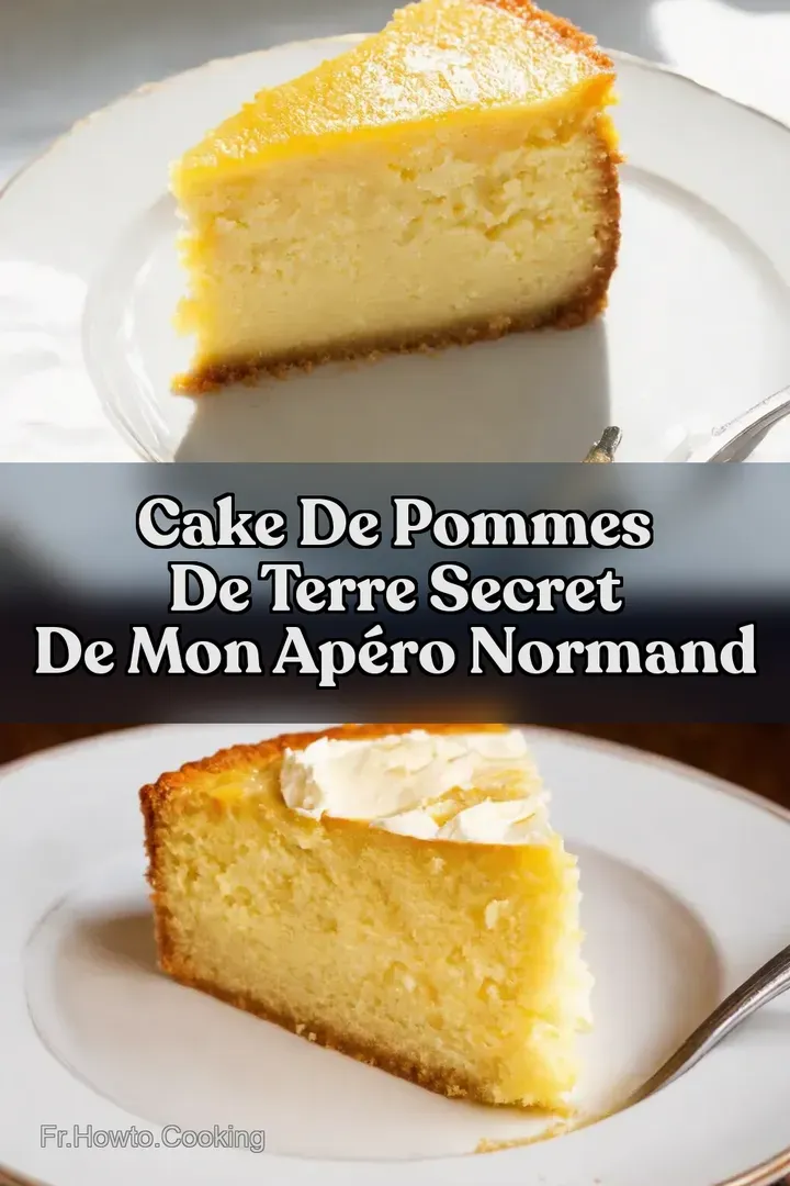 Cake de Pommes de Terre Secret de mon Ap&eacute;ro Normand