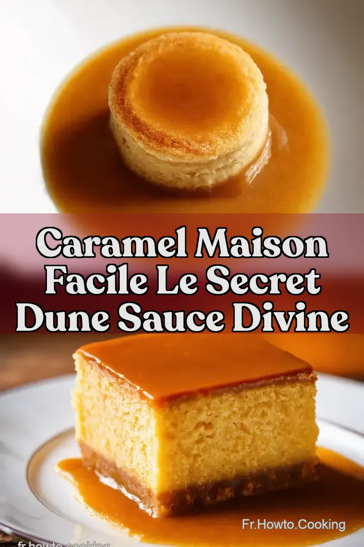 Caramel Maison Facile Le Secret dune Sauce Divine