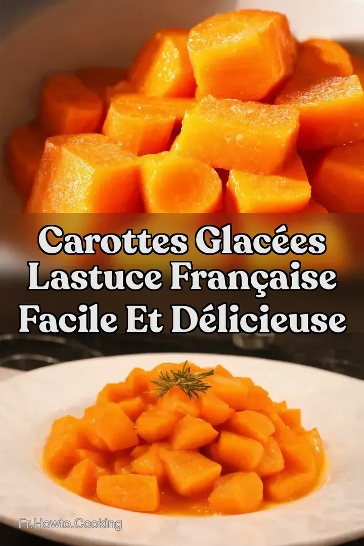 Carottes Glacées LAstuce Française Facile et Délicieuse