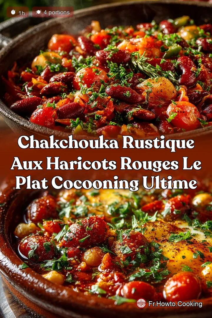 Chakchouka Rustique aux Haricots Rouges Le Plat Cocooning Ultime