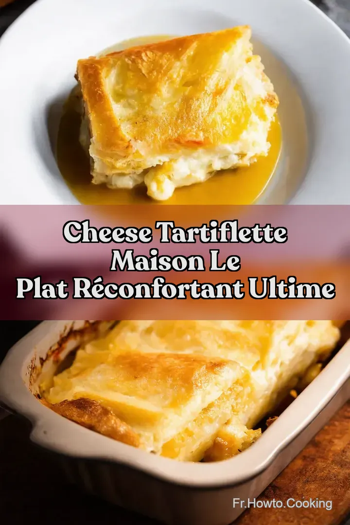 Cheese Tartiflette Maison Le Plat Réconfortant Ultime