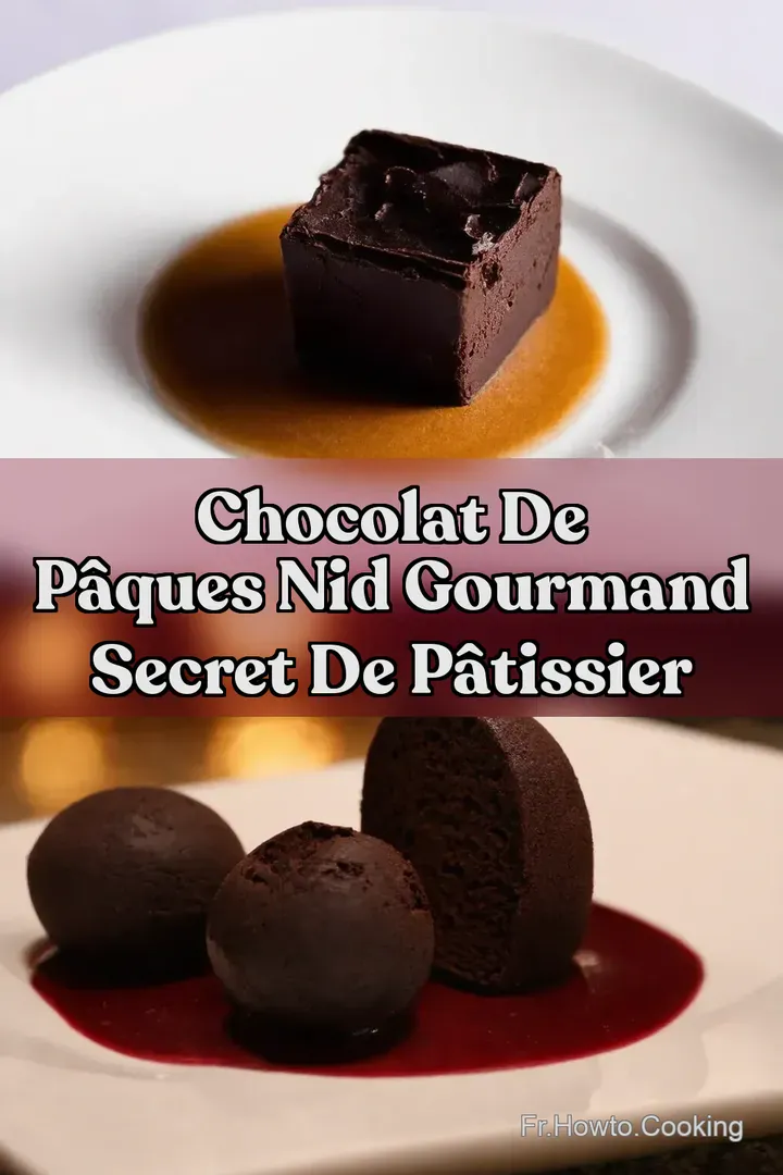 Chocolat de P&acirc;ques Nid Gourmand Secret de P&acirc;tissier