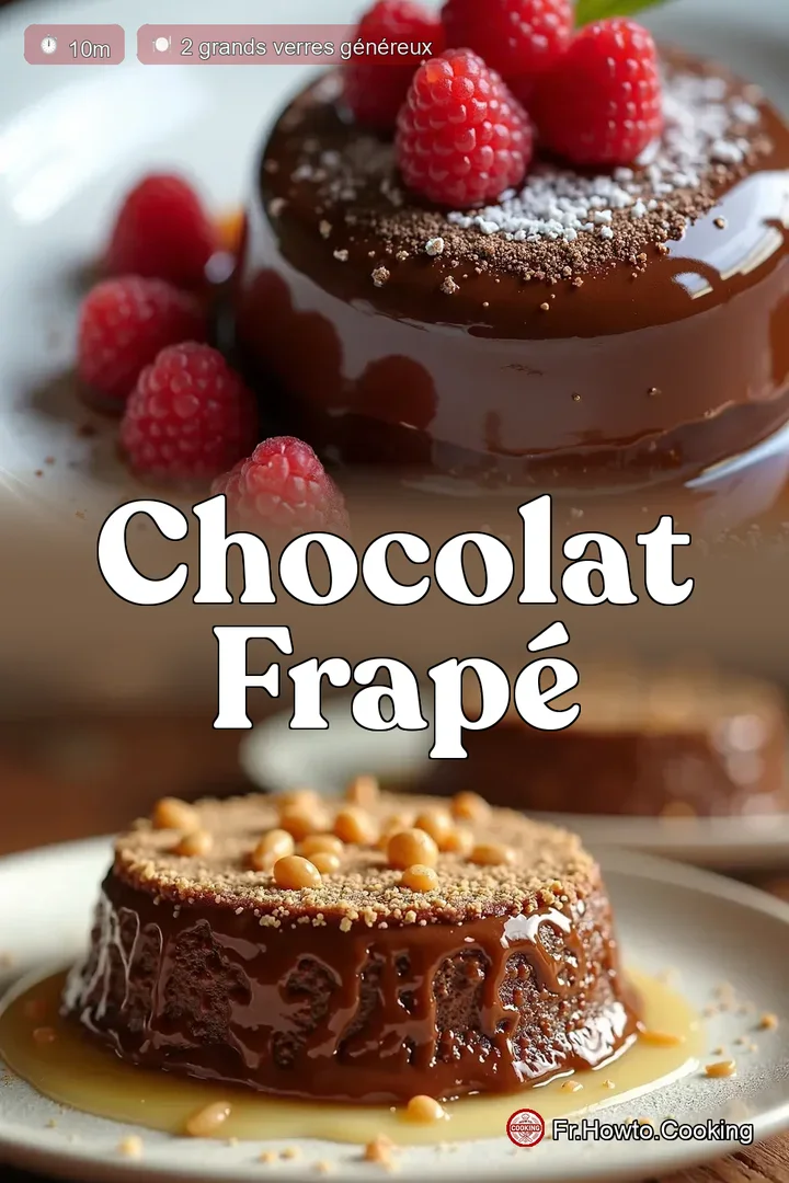 Le Meilleur Chocolat Frapé Maison Recette Café Facile