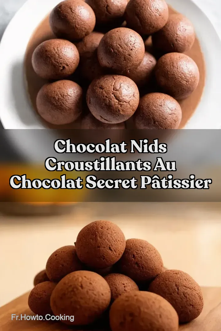 Chocolat Nids Croustillants au Chocolat Secret Pâtissier