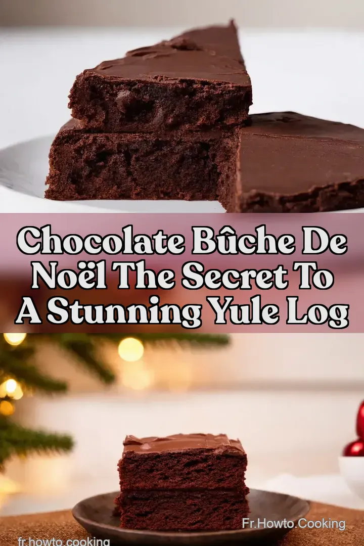 Chocolate B&ucirc;che de No&euml;l The Secret to a Stunning Yule Log