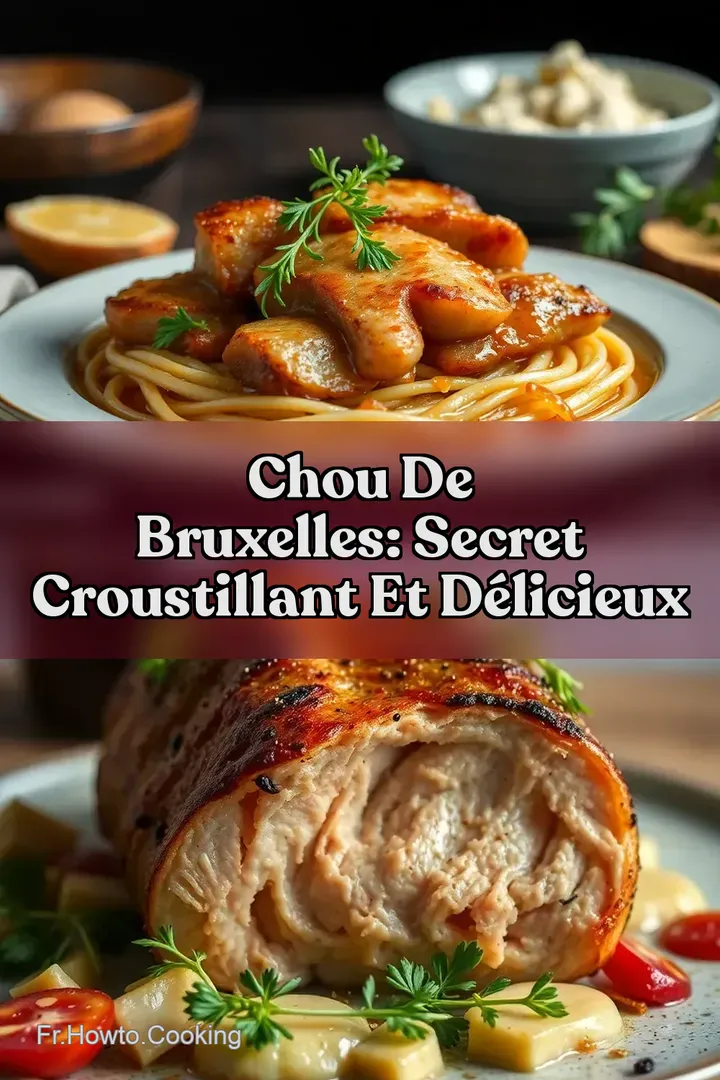 Chou de Bruxelles: Secret Croustillant et D&eacute;licieux