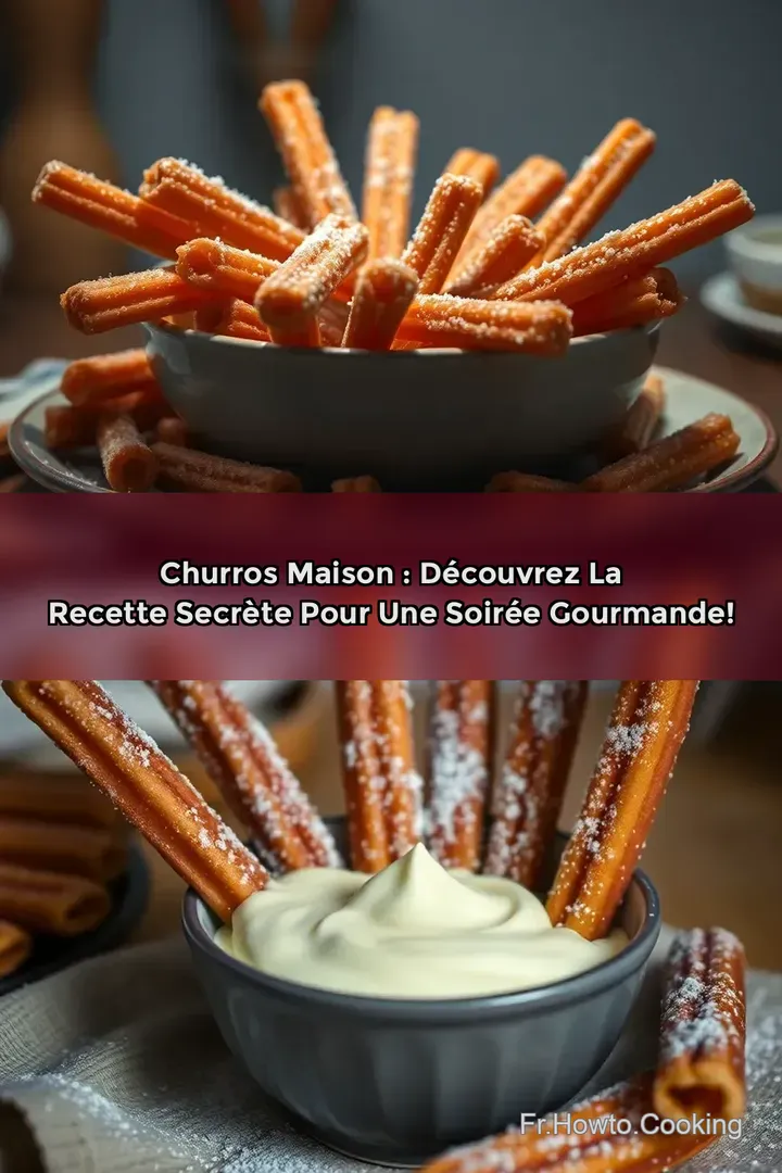 Churros Maison : D&eacute;couvrez La Recette Secr&egrave;te Pour Une Soir&eacute;e Gourmande!
