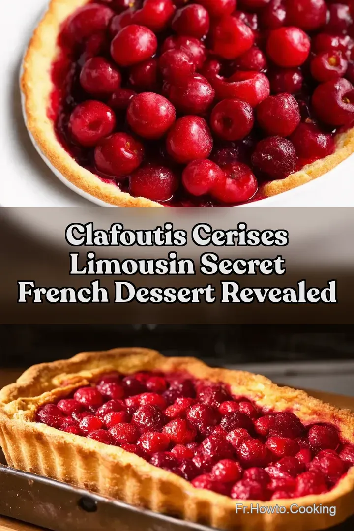 Clafoutis Cerises Limousin Secret French Dessert Revealed
